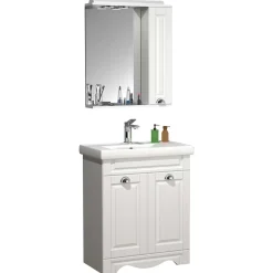 Pharao24 Landhaus Waschplatz Set Exmadura> Badmöbel Sets