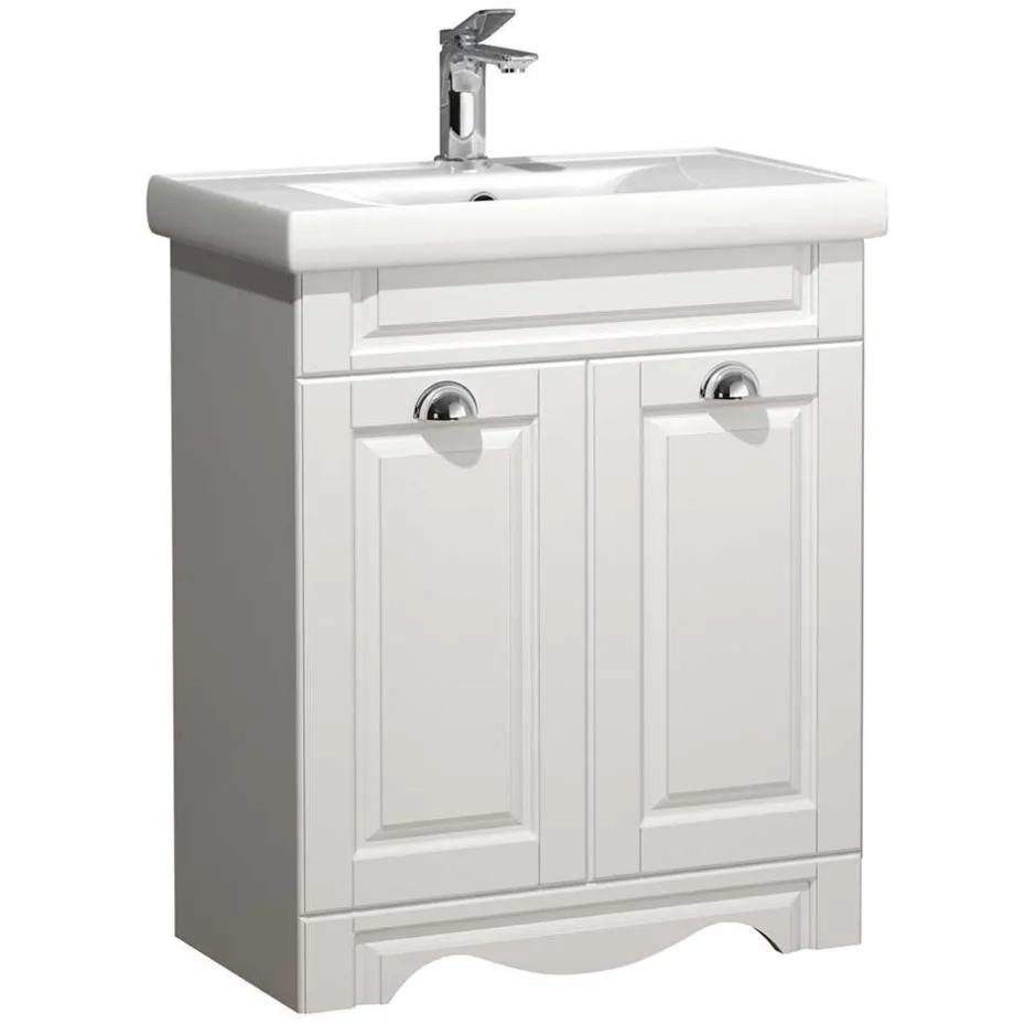 Pharao24 Landhaus Waschplatz Set Exmadura> Badmöbel Sets