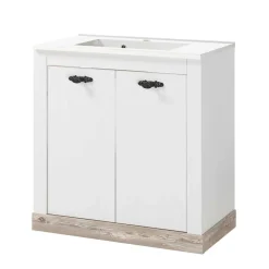 Waschbeckenunterschränke|Bad Unterschränke*Pharao24 Landhaus Waschtisch Atridia