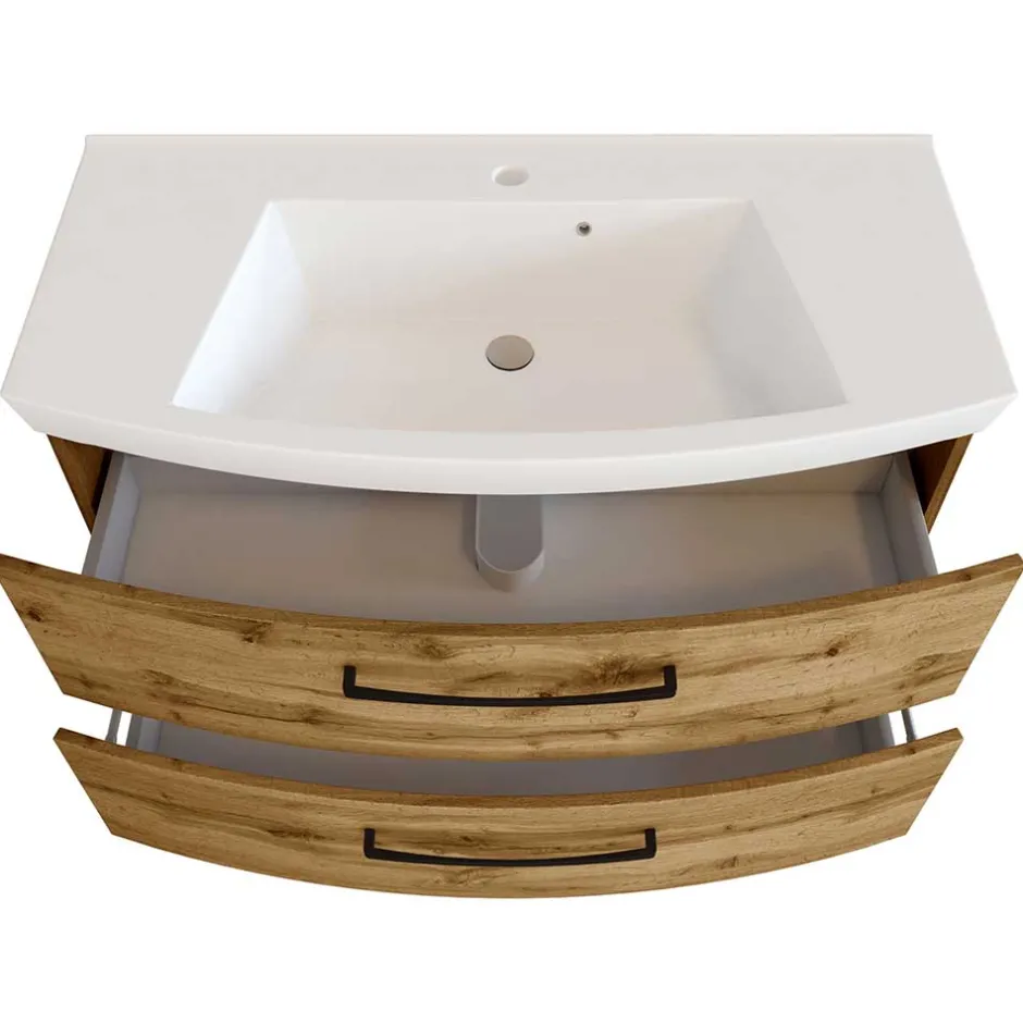 Waschbeckenunterschränke|Bad Unterschränke*Pharao24 Landhaus Waschtisch Longos