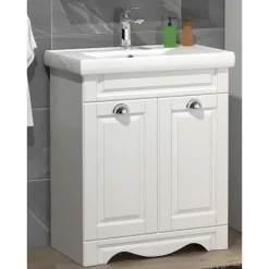 Pharao24 Landhaus Waschtischschrank Exmadura> Waschbeckenunterschränke|Bad Unterschränke