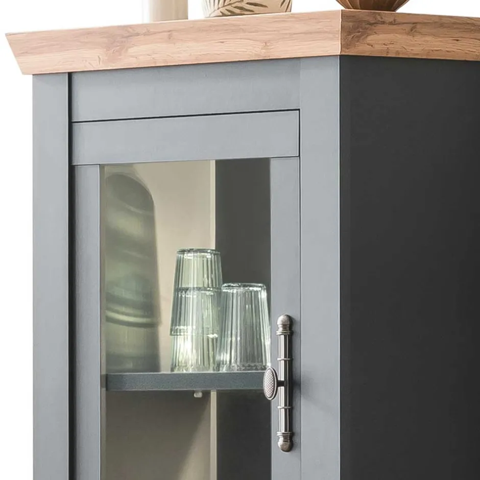 Pharao24 Landhaus Wohnwand Saridio> Wohnwand 350 Cm