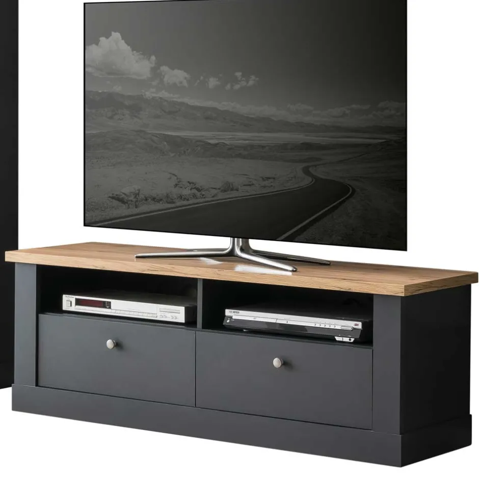 Pharao24 Landhaus Wohnzimmerwohnwand Saridio> Wohnwand 300 Cm