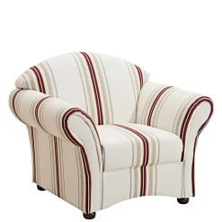 Wohnzimmer Sessel*Pharao24 Landhaussessel Mitica