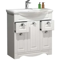 Badmöbel Sets*Pharao24 Landhausstil Badezimmermöbel Set Exmadura