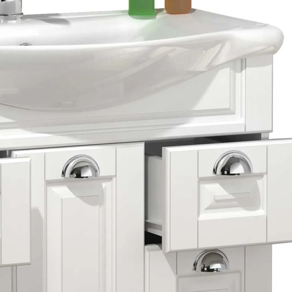 Badmöbel Sets*Pharao24 Landhausstil Badezimmermöbel Set Exmadura