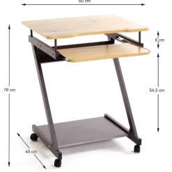 Schreibtische*Pharao24 Laptopschreibtisch Alberton