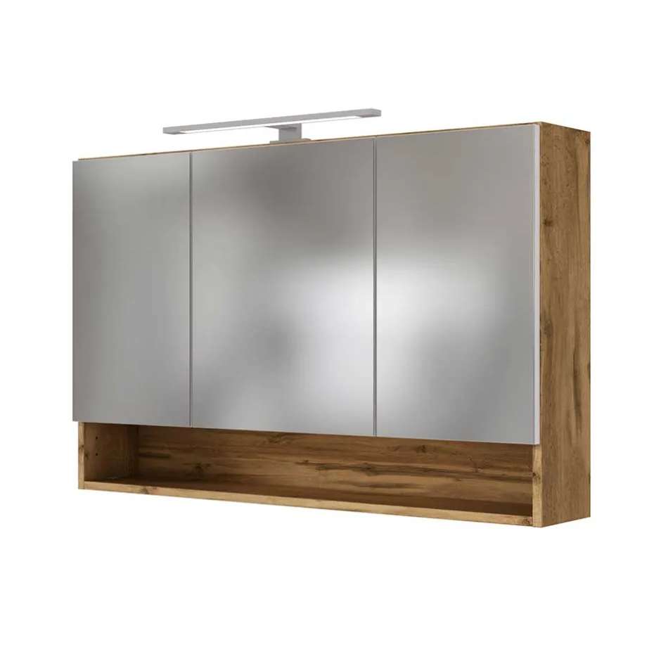 Pharao24 LED Spiegelschrank Dolveran> Spiegelschränke|Badezimmerschränke