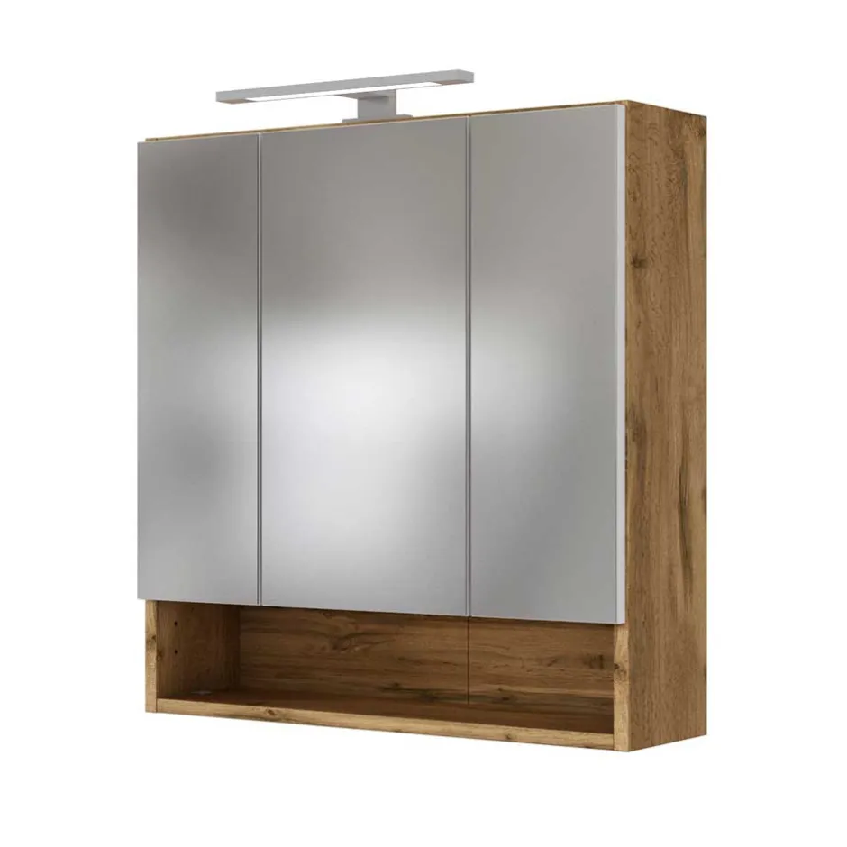 Pharao24 LED Spiegelschrank Dolveran> Spiegelschränke|Badezimmerschränke