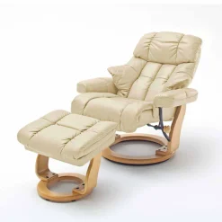 Polstermöbel|Wohnzimmer Sessel*Pharao24 Leder Relaxsessel Monchy