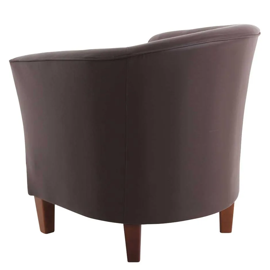 Wohnzimmer Sessel|Polstermöbel*Pharao24 Ledersessel Curta