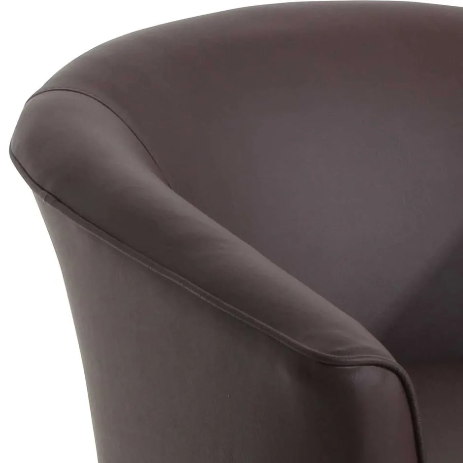 Wohnzimmer Sessel|Polstermöbel*Pharao24 Ledersessel Curta