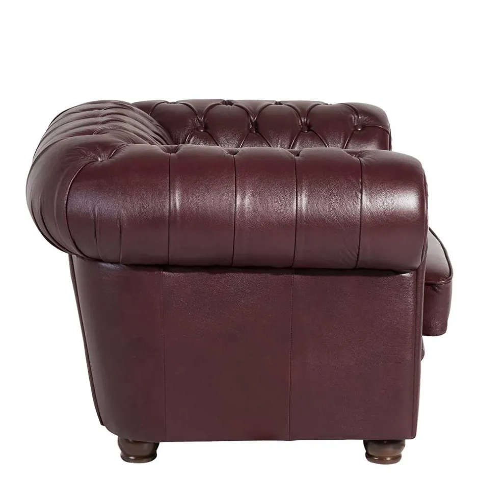 Pharao24 Ledersessel Zaisan> Wohnzimmer Sessel