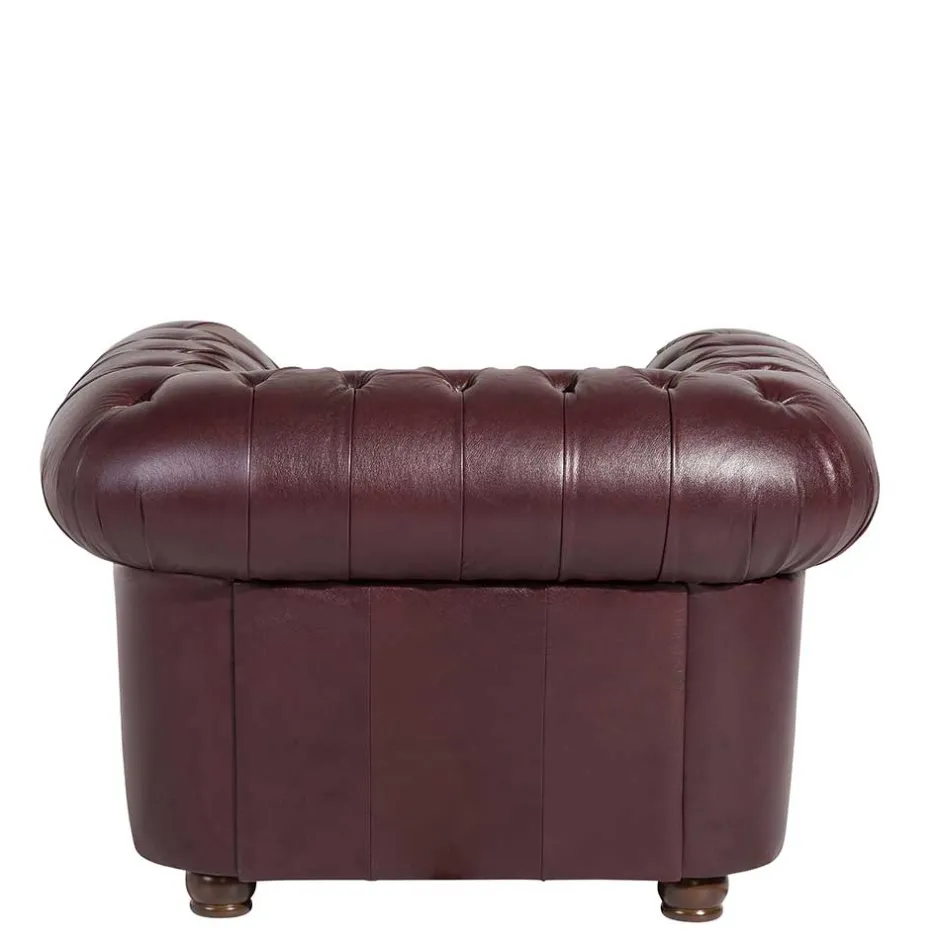 Pharao24 Ledersessel Zaisan> Wohnzimmer Sessel