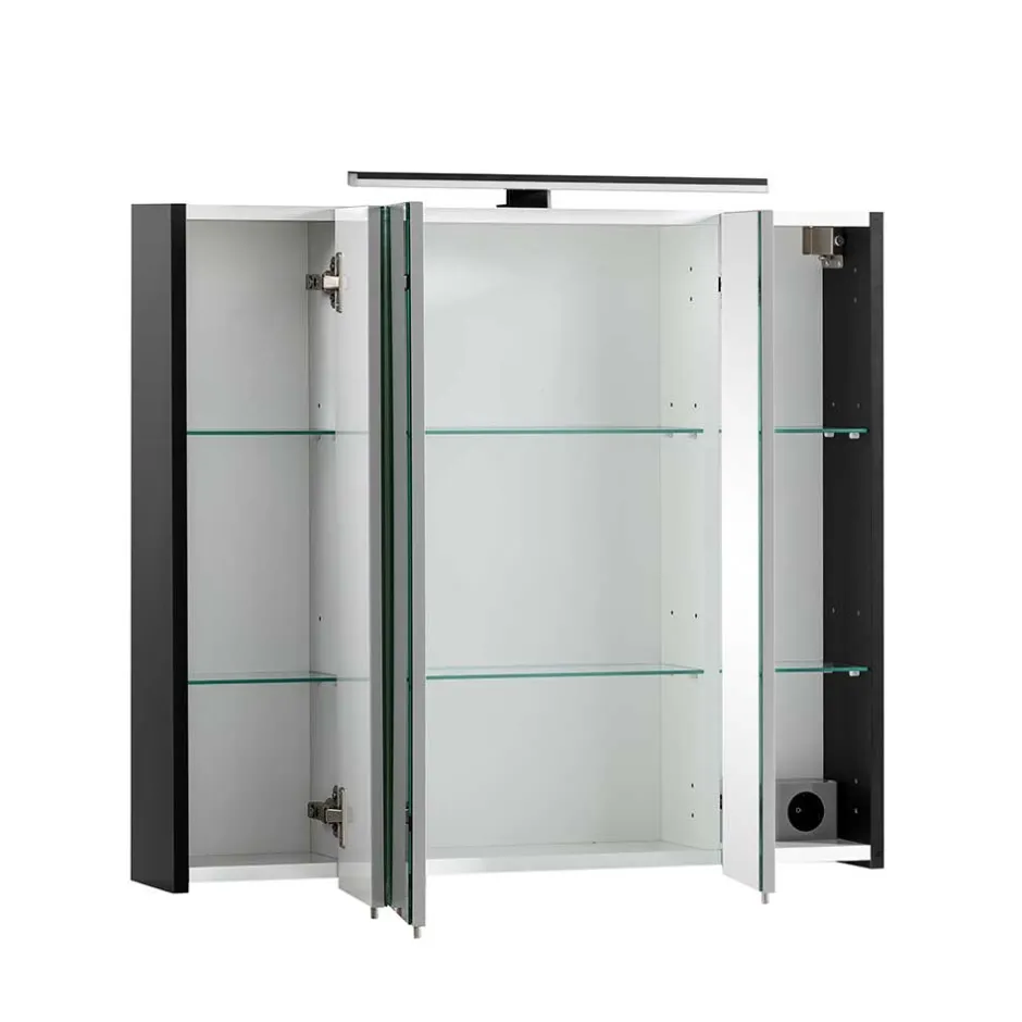 Badezimmerschränke|Spiegelschränke*Pharao24 Lichtspiegelschrank Entrega