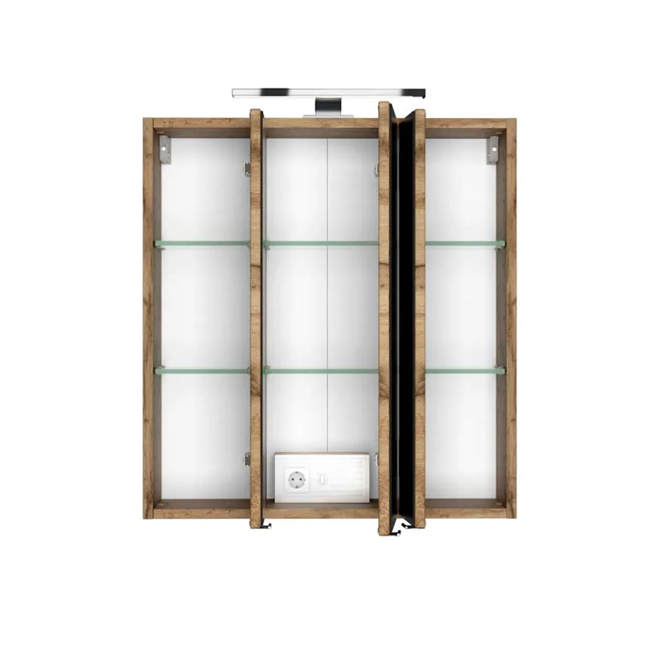 Pharao24 Lichtspiegelschrank Jalexda> Spiegelschränke|Badezimmerschränke