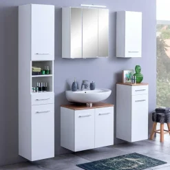 Badezimmerschränke|Spiegelschränke*Pharao24 Lichtspiegelschrank Vehina
