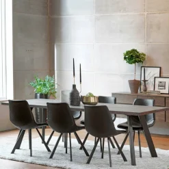 Pharao24 Loft Essgruppe Kandu> Tisch Mit Stühlen|Esszimmer Sets