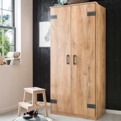 Pharao24 Loft Stil Kleiderschrank Lilames> Drehtürenschränke