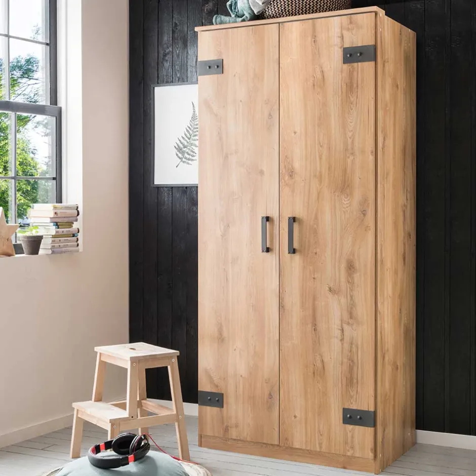 Pharao24 Loft Stil Kleiderschrank Lilames> Drehtürenschränke