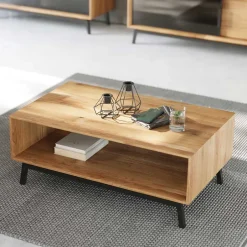 Wohnzimmertisch|Massivholztische*Pharao24 Loft Wohnzimmertisch Cumbano