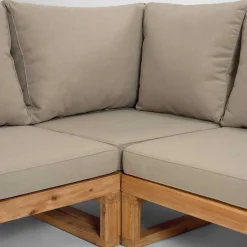 Sitzgruppen*Pharao24 Lounge Ecksofa mit Tisch Vanaea