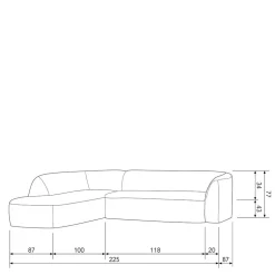 Wohnzimmercouch|Wohnlandschaften*Pharao24 Lounge Ecksofa Prenzla