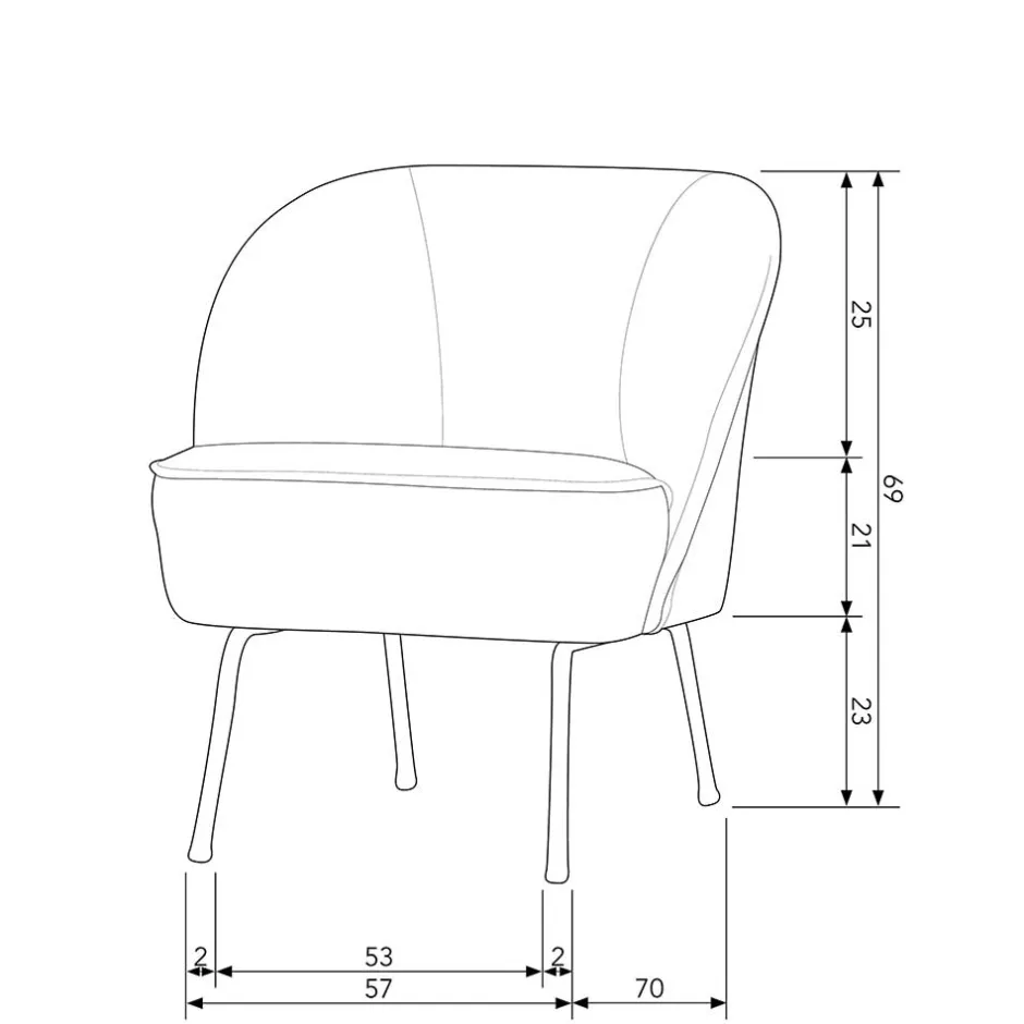 Pharao24 Lounge Sessel Blagina> Wohnzimmer Sessel