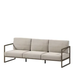 Pharao24 Lounge Sofa In- und Outdoor Shiran> Wohnzimmercouch|3 Sitzer Sofa