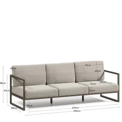 Pharao24 Lounge Sofa In- und Outdoor Shiran><noscript><img width=