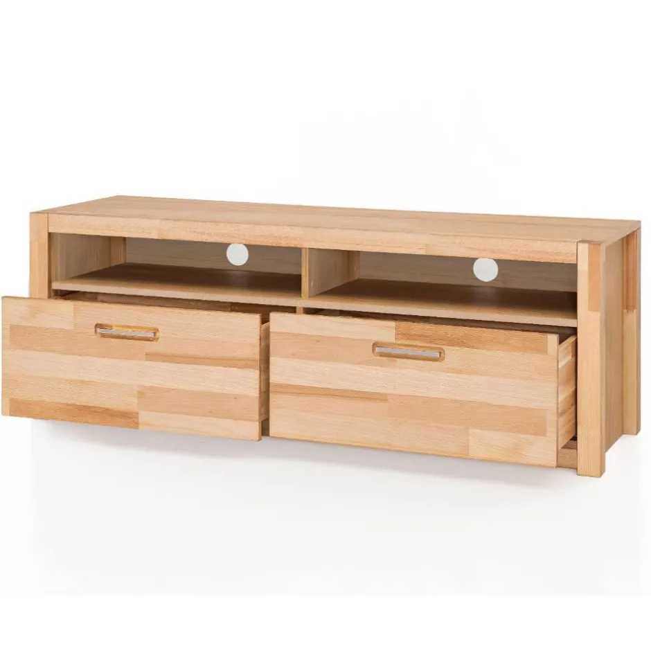 Pharao24 Lowboard Jameson> Massivholz Tv Möbel