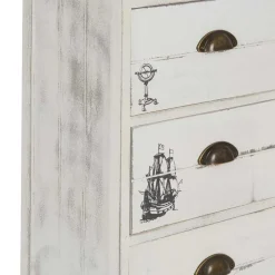 Massivholz Kommoden|Hochkommoden*Pharao24 Maritime Kommode Diadani