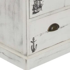 Massivholz Kommoden|Hochkommoden*Pharao24 Maritime Kommode Diadani