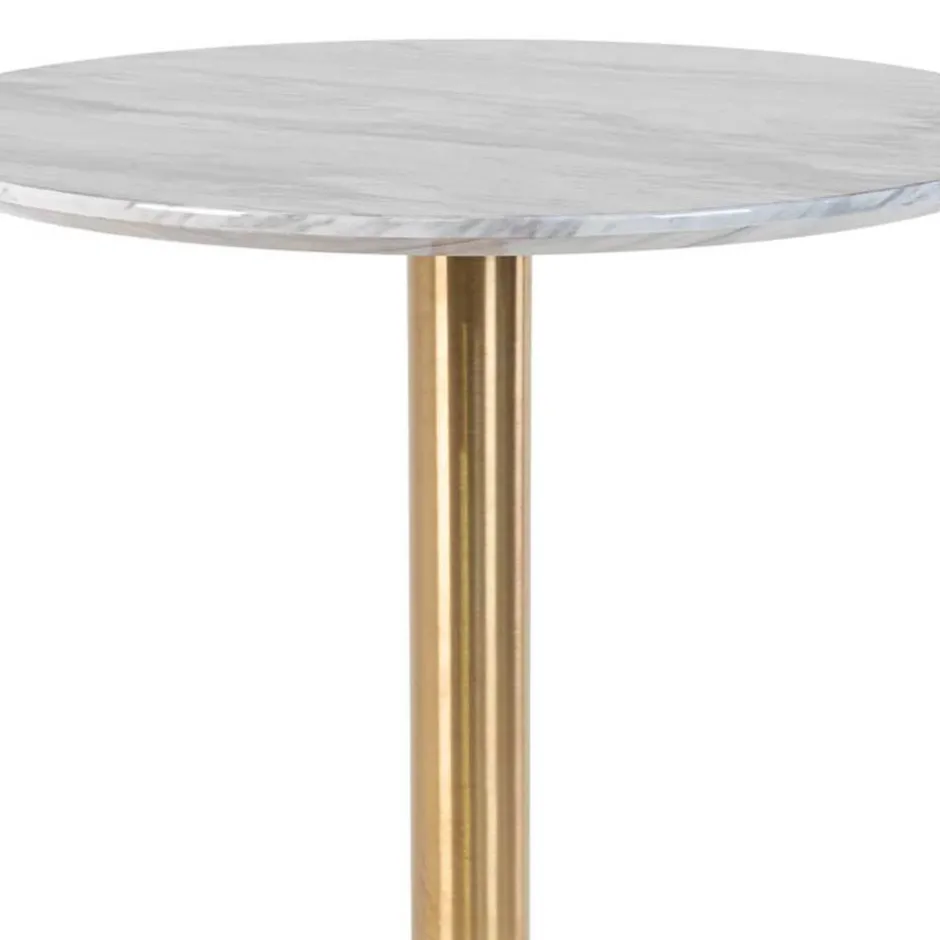 Barmöbel*Pharao24 Marmor Optik Bartisch Andaman