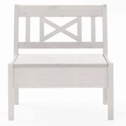 Pharao24 Massiv Truhenbank Megida> Garderobenbänke|Holzbänke