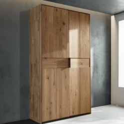 Drehtürenschränke|Massivholz Kleiderschränke*Pharao24 Massiver Holzkleiderschrank Snoba