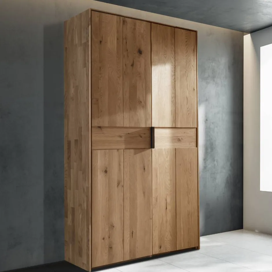 Drehtürenschränke|Massivholz Kleiderschränke*Pharao24 Massiver Holzkleiderschrank Snoba