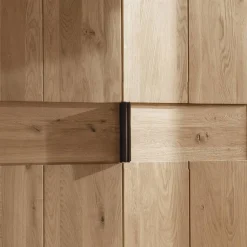 Drehtürenschränke|Massivholz Kleiderschränke*Pharao24 Massiver Holzkleiderschrank Snoba