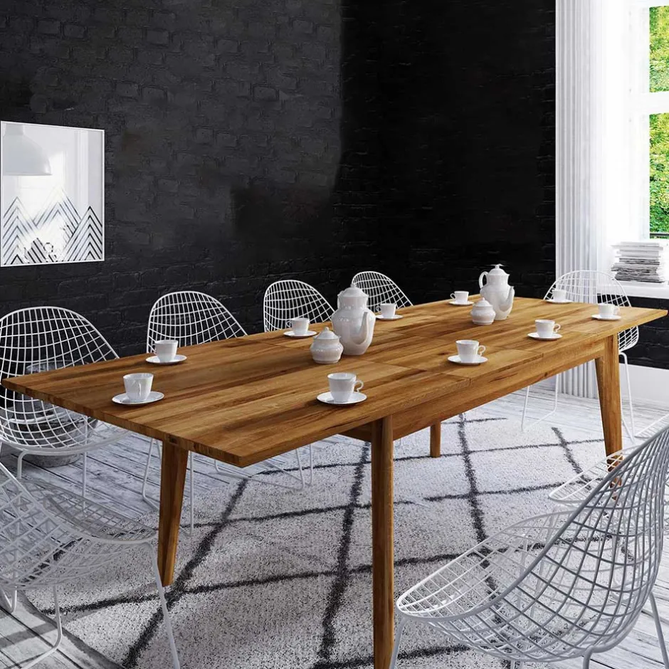 Pharao24 Massiver Holztisch Vinial> Küchentisch|Massivholztische