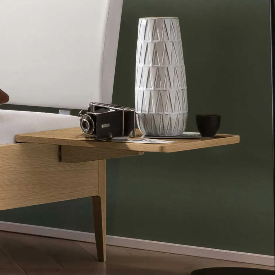 Doppelbetten|Massivholzbetten*Pharao24 Massives Bett Eiche hell Bastionos