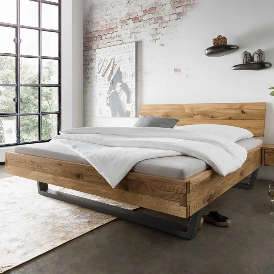 Komfortbetten|Doppelbetten*Pharao24 Massives Holzbett Vercion