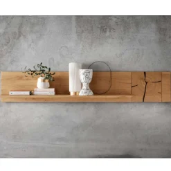 Wohnzimmerregale|Massivholzregale*Pharao24 Massives Wandboard Matreos