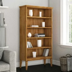 Pharao24 Massivholz Bücherregal Tyvoria><noscript><img width=