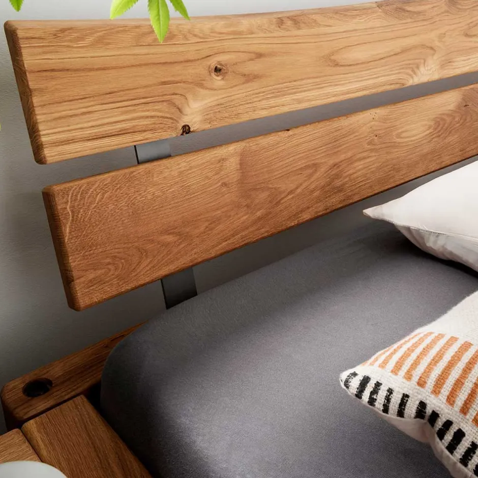 Komfortbetten|Balkenbett*Pharao24 Massivholz Bett Atela