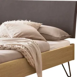 Massivholzbetten|Jugendbetten*Pharao24 Massivholz Bett Eiche hell Ciceka