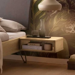 Massivholzbetten|Jugendbetten*Pharao24 Massivholz Bett Eiche hell Ciceka