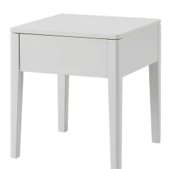 Pharao24 Massivholz Bett in Weiß Olessa><noscript><img width=