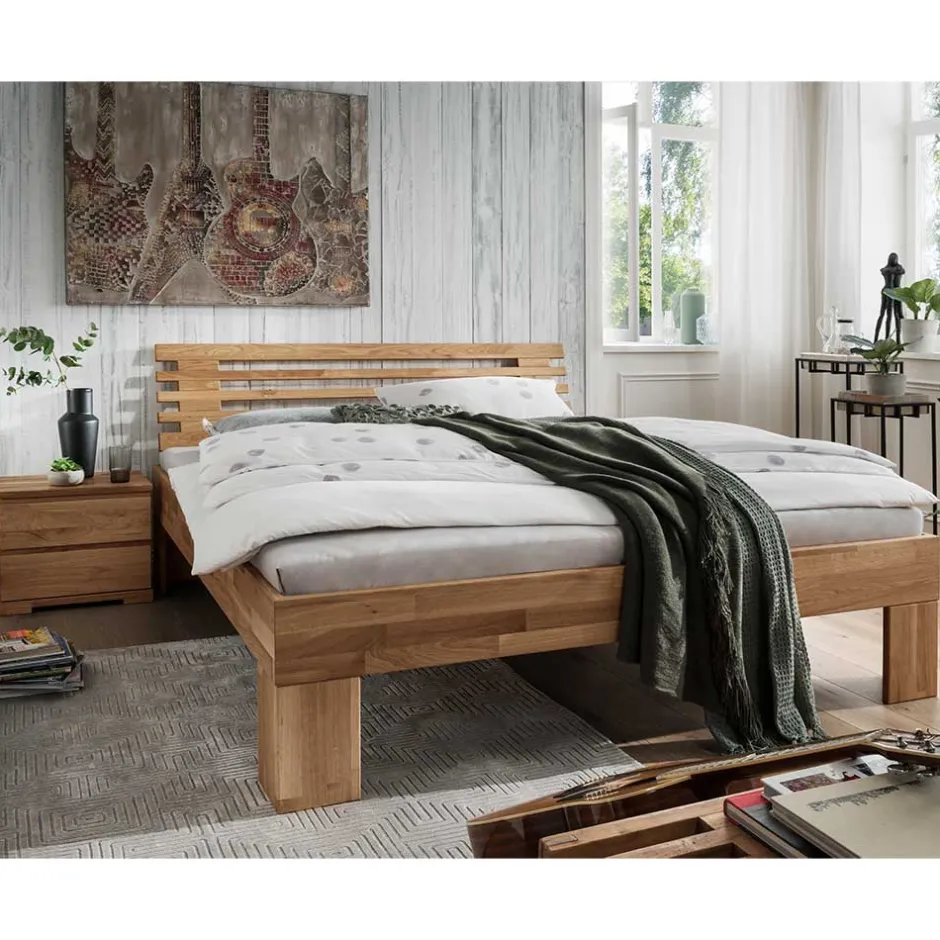 Pharao24 Massivholz Bett Spaniav> Komfortbetten