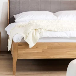 Einzelbetten*Pharao24 Massivholz Bettgestell Pancrazio