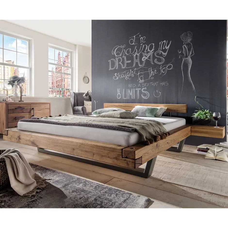 Pharao24 Massivholz Doppelbett Isner> Doppelbetten|Massivholzbetten